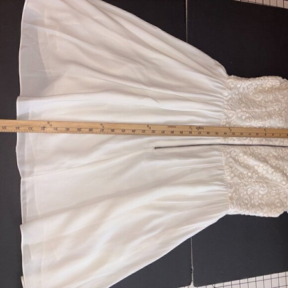 NWT French Connection Maui Lace Fit & Flare Dress 8 Bridal Graduation Shower - Picture 7 of 13